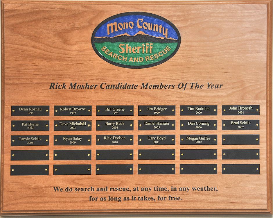 Rick Mosher Candidate Members Of The Year