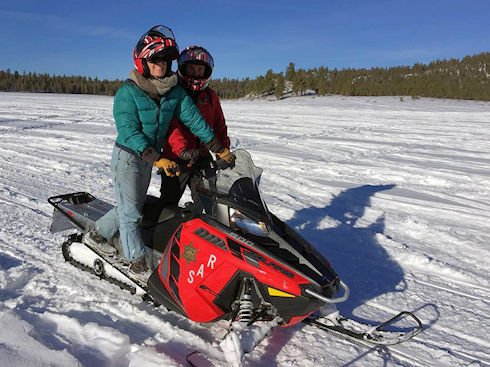 Riding double 'Canadian Style'