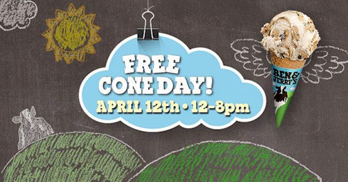 Ben and Jerry's Free Cone Day fundraiser
