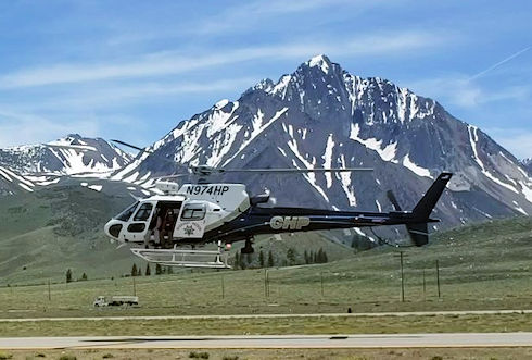 H40 at Mammoth Airport