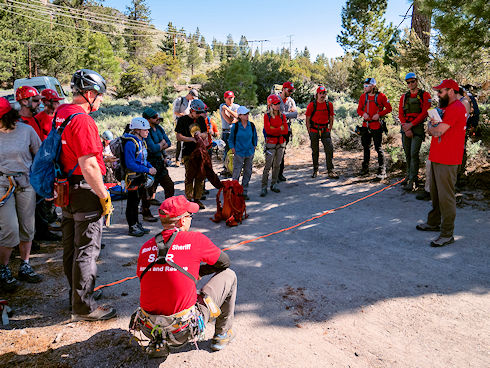 Technical Rescue - Steep Angle Rigging Training