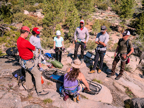 Technical Rescue - Steep Angle Rigging Training