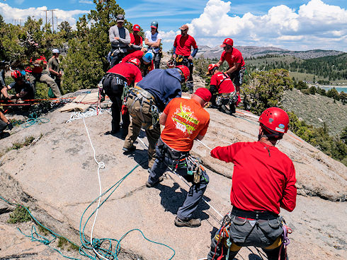 Technical Rescue - Steep Angle Rigging Training
