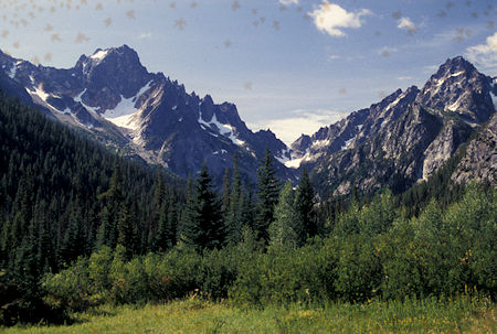 Northeast of Mt. Stuart, Stuart Lake Trail, Alpine Lakes Wilderness, Washington