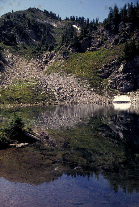 Lake Sally Ann on Pacific Crest Trail, Cady Ridge area, Henry M. Jackson Wilderness, Washington