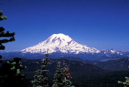 Mt. Ranier from Tumac Mountain, William O. Douglas Wilderness, Washington