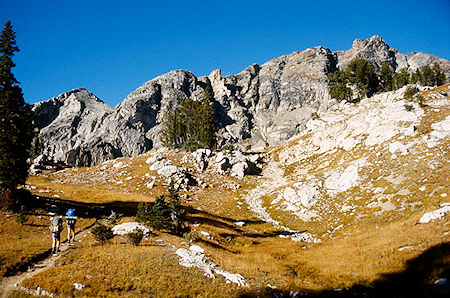 On way to Paintbrush Divide - Grand Teton National Park 1977 On way to Paintbrush Divide - Grand Teton National Park 1977