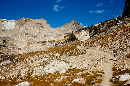 On way to Paintbrush Divide - Grand Teton National Park 1977 On way to Paintbrush Divide - Grand Teton National Park 1977