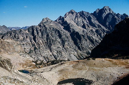 Mount Moran from near Paintbrush Divide - Grand Teton National Park 1977