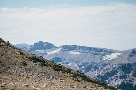 Hurricane Pass from Paintbrush Divide - Grand Teton National Park 1977