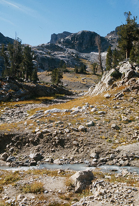 South of the trail to Hurrican Pass - Grand Teton National Park 1977