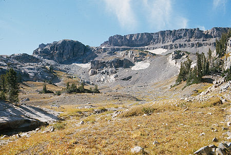'The Wall' on the way to Hurricane Pass - Grand Teton National Park 1977 'The Wall' on the way to Hurricane Pass - Grand Teton National Park 1977