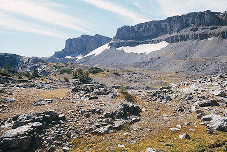 'The Wall' on the way to Hurricane Pass - Grand Teton National Park 1977 'The Wall' on the way to Hurricane Pass - Grand Teton National Park 1977