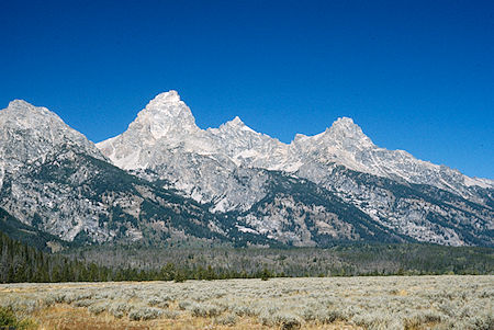 Teton Range - Grand Teton National Park 1977 Teton Range - Grand Teton National Park 1977