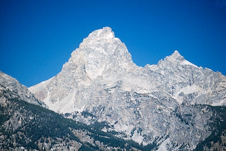 Grand Teton and Mount Owen - Grand Teton National Park 1977 Grand Teton and Mount Owen - Grand Teton National Park 1977