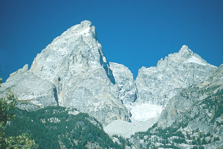 Grand Teton, Teton Glacier, Mount Owen - Grand Teton National Park 1977 Grand Teton, Teton Glacier, Mount Owen - Grand Teton National Park 1977