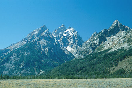 Teewenot Mountain, Grand Teton, Mount Owen, Cascade Canyon - Grand Teton National Park 1977