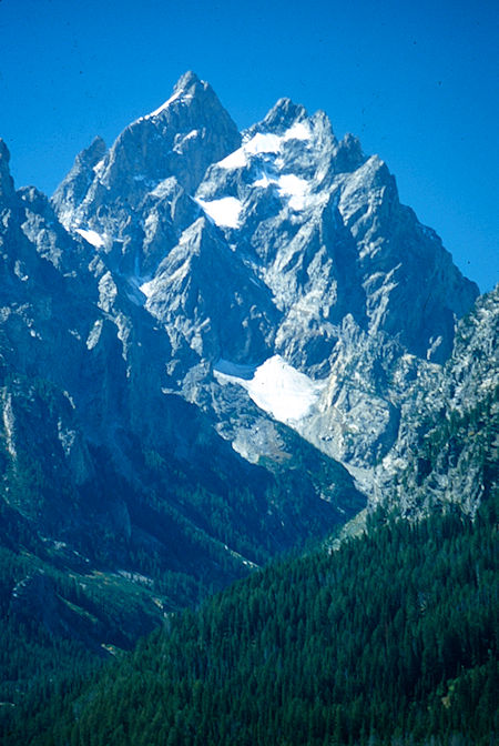 Grand Teton and Mount Owen - Grand Teton National Park 1977 Grand Teton and Mount Owen - Grand Teton National Park 1977