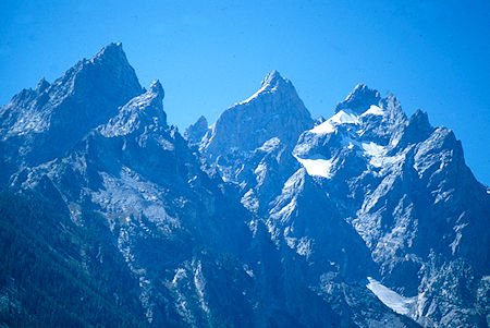 Teewenot Mountain, Grand Teton, Mount Owen - Grand Teton National Park 1977