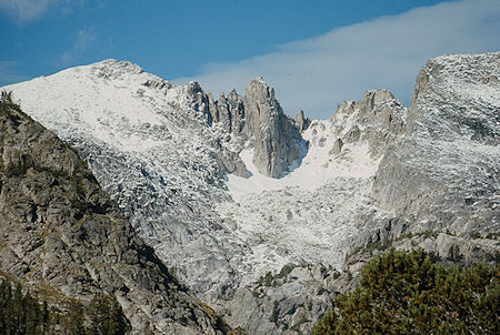 View from Vista Pass - Wind River Range 1977