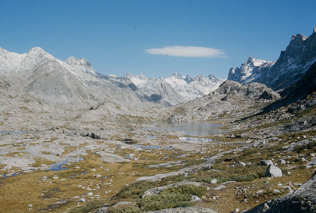 Entering Titcomb Basin - Wind River Range 1977