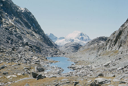 View south from Mistake Lake - Wind River Range 1977