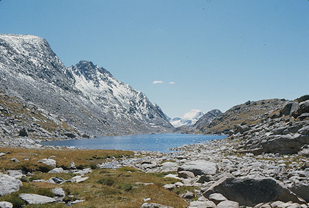 View south over Mistake Lake - Wind River Range 1977 View south over Mistake Lake - Wind River Range 1977