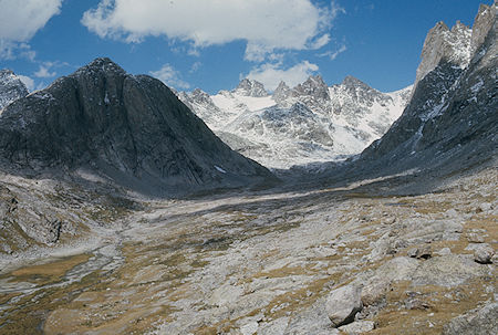 Upper Titcomb Basin - Wind River Range 1977 Upper Titcomb Basin - Wind River Range 1977