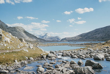 Lower Titcomb Lake - Wind River Range 1977