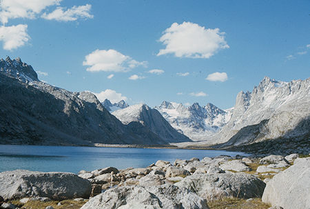 Upper Titcomb Lake - Wind River Range 1977 Upper Titcomb Lake - Wind River Range 1977
