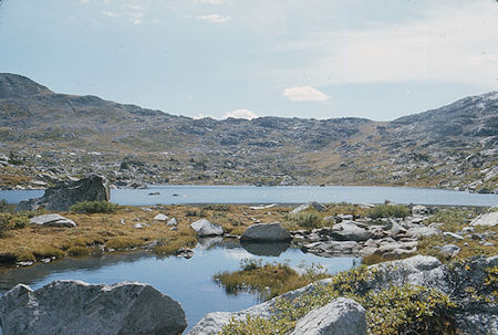 On the way to Lester Pass - Wind River Range 1977