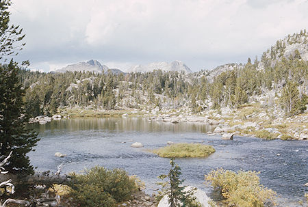 On the trail - Wind River Range 1977