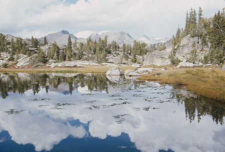 On the trail - Wind River Range 1977