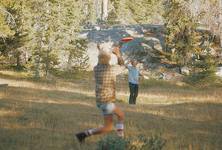 Randy Stevenson and Frank Nickolas, the Frizbee Kids - Wind River Range 1977 Randy Stevenson and Frank Nickolas, the Frizbee Kids - Wind River Range 1977