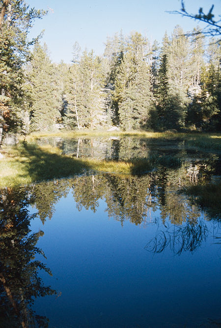 On the trail to Elkhart Park - Wind River Range 1977