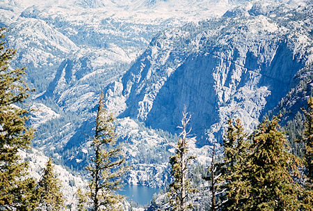 Gorge Lake (bottom) - Wind River Range 1977