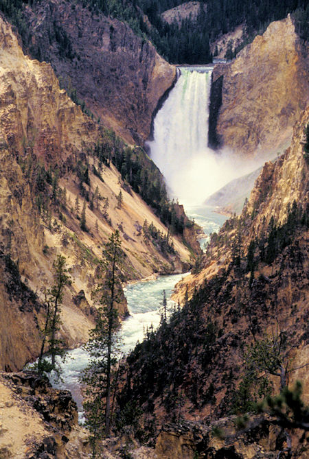 Lower Yellowstone Falls from Artist Point