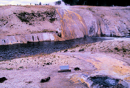 Chinese Spring (lower right), Upper Geyser Basin, Yellowstone National Park