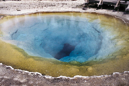 Morning Glory Pool, Upper Geyser Basin, Yellowstone National Park